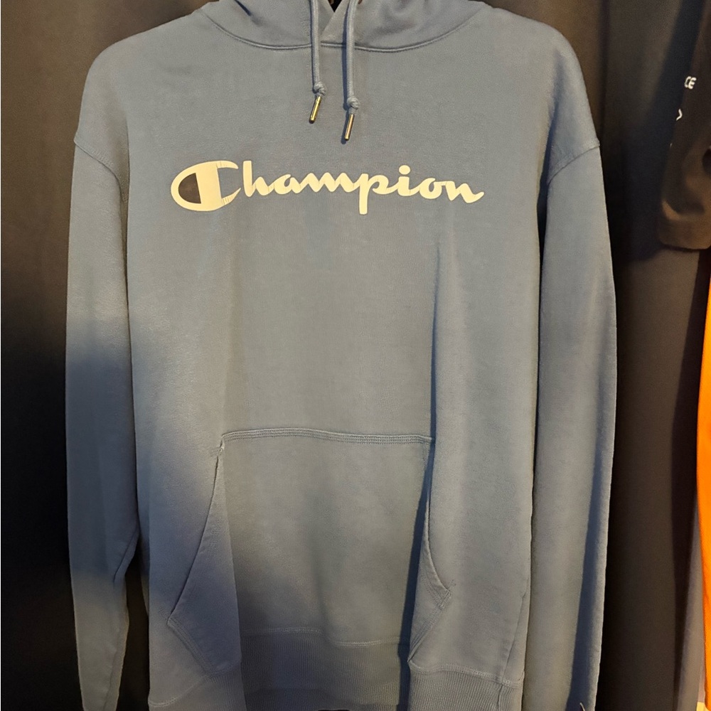 Champion Blue Hoodie